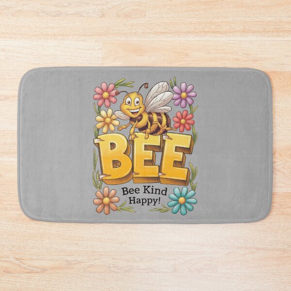 Item preview, Bee kind happy - Happiness overflowing - Blissfully satisfied - Happiness unchained - Overflowing bliss designed and sold by JansenGS.