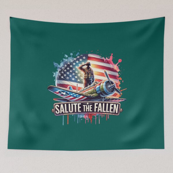 Item preview, Honoring the Brave – Salute the Fallen designed and sold by artedigital99.