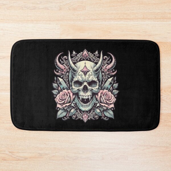Item preview, Pastel Goth Aesthetic Dark Skull Design designed and sold by LuminOrb.