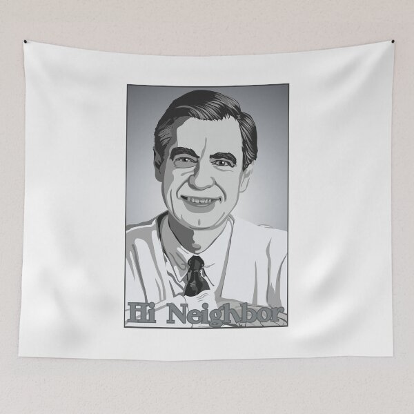 Item preview, Hello Neighbor (B&W) designed and sold by BLinnDesigns.