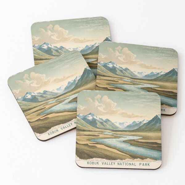 Item preview, Kobuk Valley National Park Postcard Vintage Retro Travel designed and sold by TravelPostcardGems.