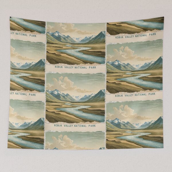 Item preview, Kobuk Valley National Park Postcard Vintage Retro Travel designed and sold by TravelPostcardGems.