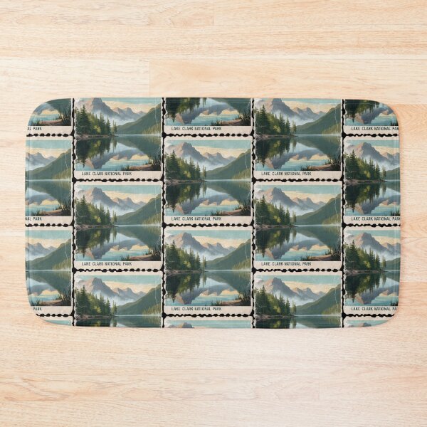 Item preview, Lake Clark National Park Postcard Vintage Retro Travel designed and sold by TravelPostcardGems.