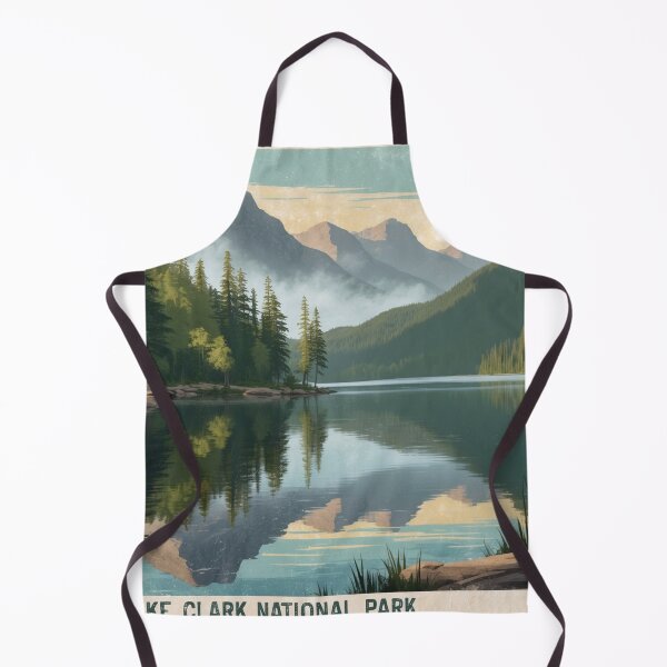 Item preview, Lake Clark National Park Postcard Vintage Retro Travel designed and sold by TravelPostcardGems.