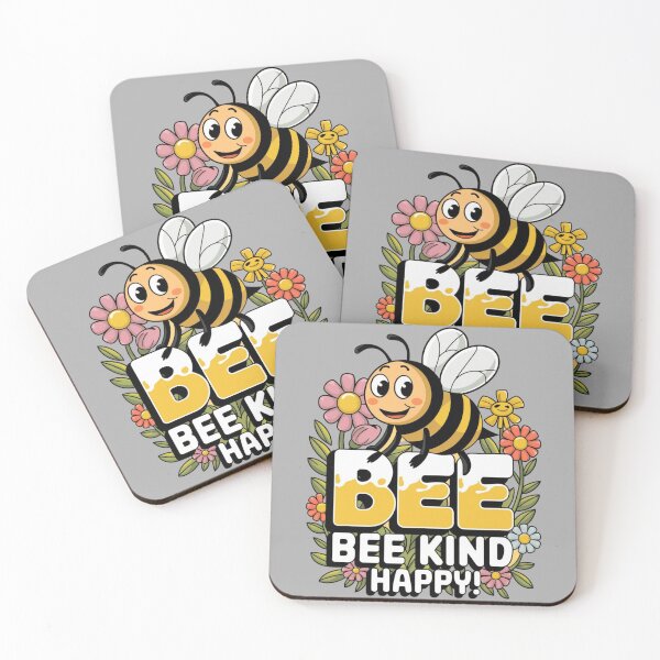 Item preview, Bee kind happy - Happiness overflowing - Blissfully satisfied - Happiness unchained - Overflowing bliss designed and sold by JansenGS.