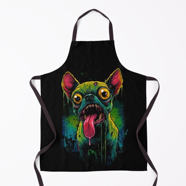 Item preview, Undead Fury Zombie Chihuahua With Bulging Eyes designed and sold by Vinson-MFG.