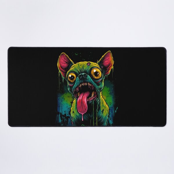 Item preview, Undead Fury Zombie Chihuahua With Bulging Eyes designed and sold by Vinson-MFG.
