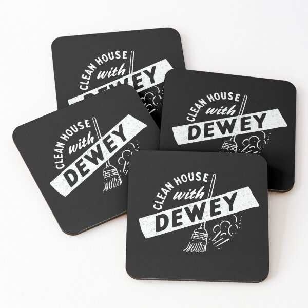 Item preview, US Political History Campaign Button Clean House with Dewey designed and sold by chrisrivait.