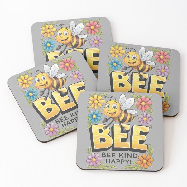 Item preview, Bee kind happy - Happiness overflowing - Blissfully satisfied - Happiness unchained - Overflowing bliss designed and sold by JansenGS.