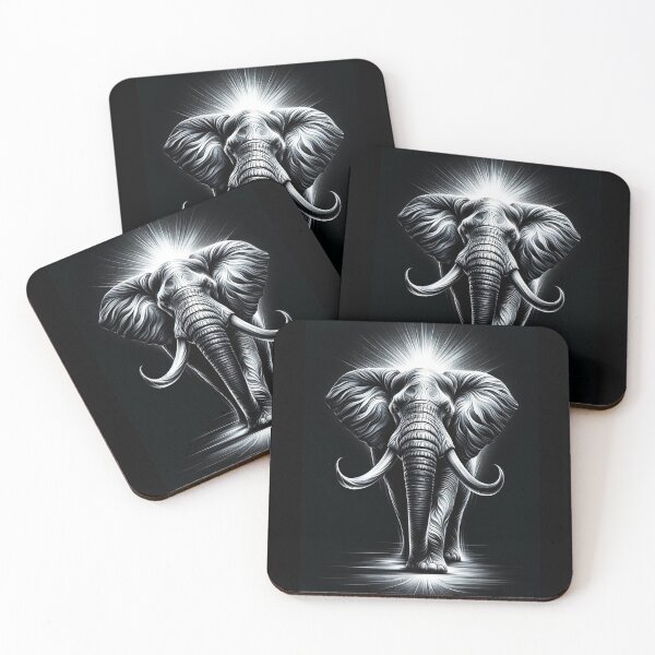 Item preview, Elefante - Aura luminosa por la noche designed and sold by LegademaArt.