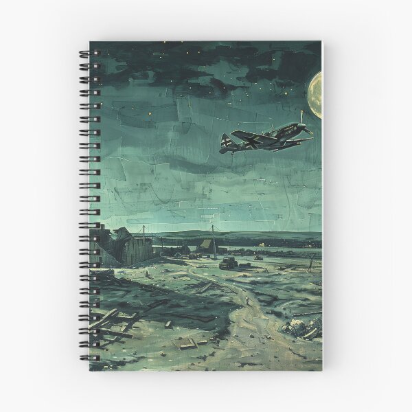 Item preview, Night Patrol Over the Ruins designed and sold by landletsy.
