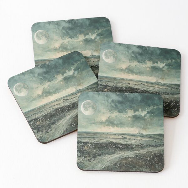 Item preview, Wasteland Under the Moon designed and sold by landletsy.