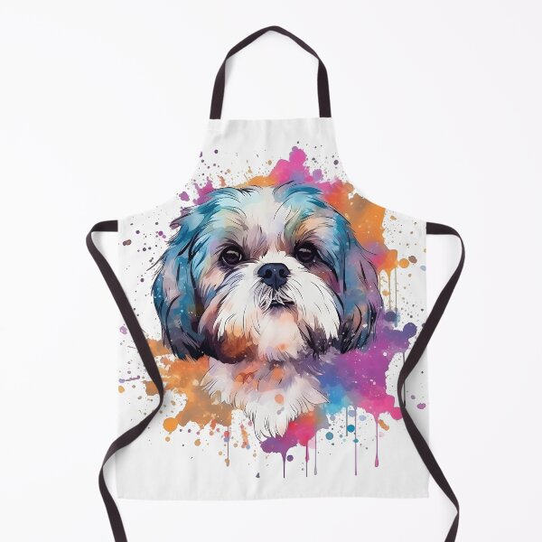 Item preview, Shihtzu | Colorful Watercolor Design #1 designed and sold by MatsurexDesigns.