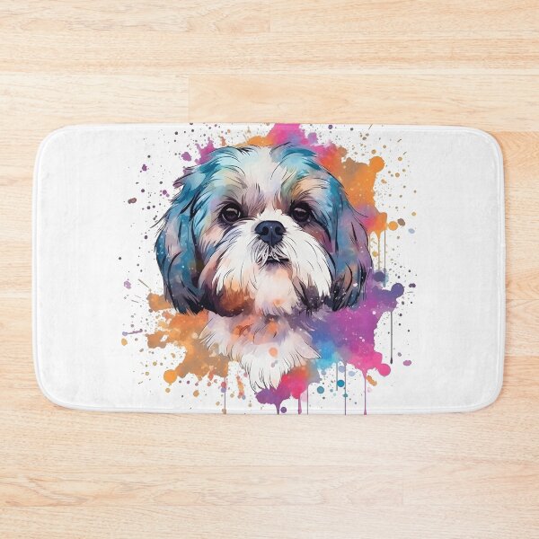 Item preview, Shihtzu | Colorful Watercolor Design #1 designed and sold by MatsurexDesigns.