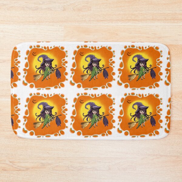 Item preview, Witch on a broom designed and sold by SimoesArtistry.