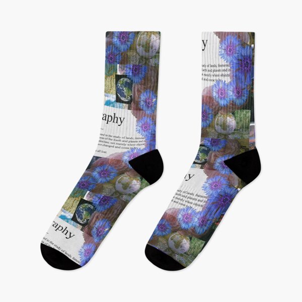 Item preview, Geography Collage designed and sold by TheRetroE.