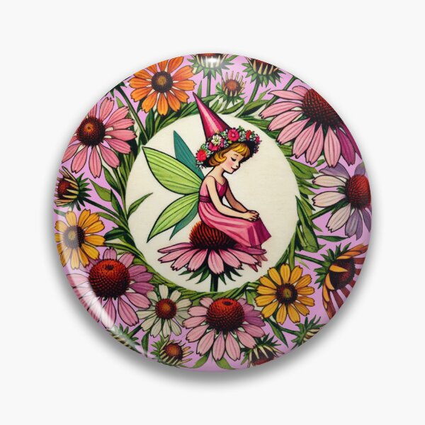Item preview, Coneflower Fairy designed and sold by FrictionMaxxing.