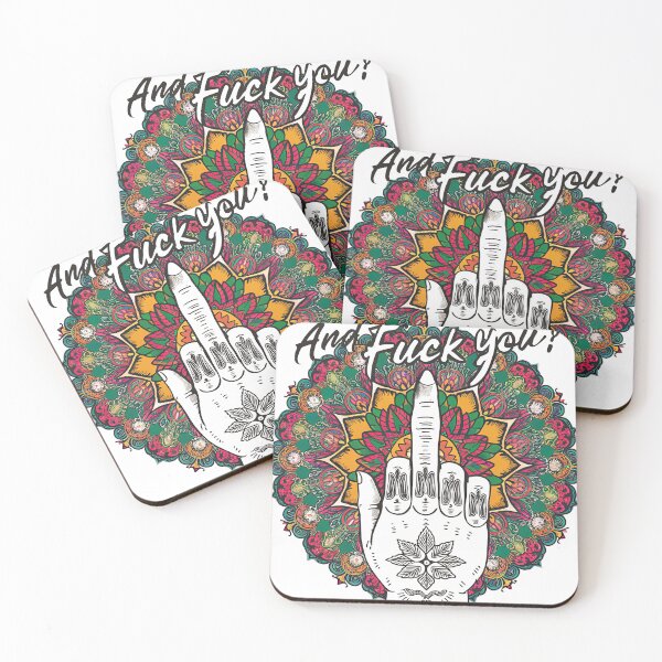 Item preview, NAMASTE AND FUCK YOU ! designed and sold by fpeShop.