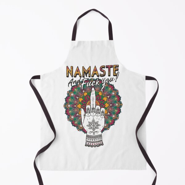 Item preview, NAMASTE AND FUCK YOU ! designed and sold by fpeShop.