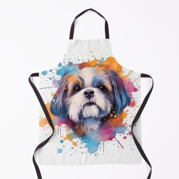 Item preview, Shihtzu | Colorful Watercolor Design #2 designed and sold by MatsurexDesigns.