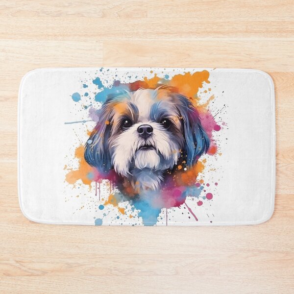 Item preview, Shihtzu | Colorful Watercolor Design #2 designed and sold by MatsurexDesigns.