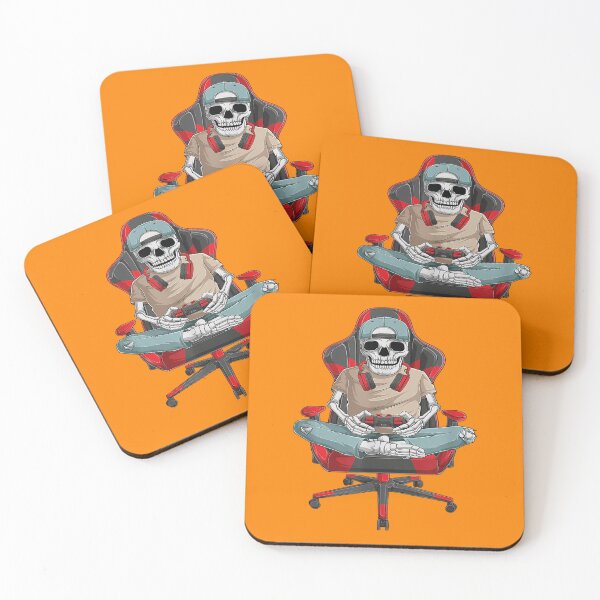 Item preview, Gamer skeleton Halloween designed and sold by BASKF.
