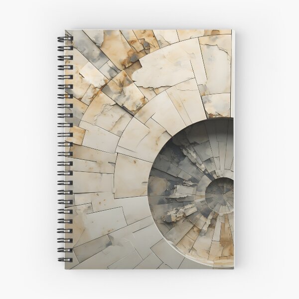 Item preview, Geometric - Wall Circle White and Grey designed and sold by KootenayDesigns.