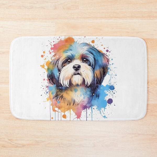 Item preview, Shihtzu | Colorful Watercolor Design #3 designed and sold by MatsurexDesigns.