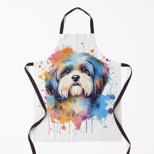 Item preview, Shihtzu | Colorful Watercolor Design #3 designed and sold by MatsurexDesigns.