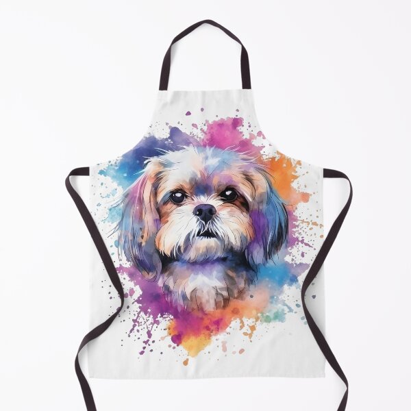Item preview, Shihtzu | Colorful Watercolor Design #5 designed and sold by MatsurexDesigns.