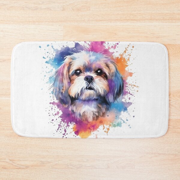 Item preview, Shihtzu | Colorful Watercolor Design #5 designed and sold by MatsurexDesigns.