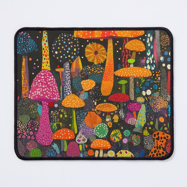 Item preview, Mushroom Dreams, Mushroom Forest, Fugi, Polka Dots designed and sold by Neika Shimm Designs.