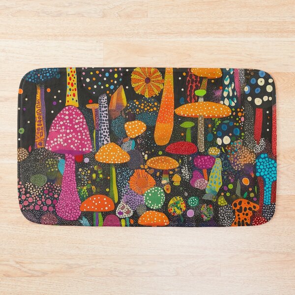 Item preview, Mushroom Dreams, Mushroom Forest, Fugi, Polka Dots designed and sold by Neika Shimm Designs.