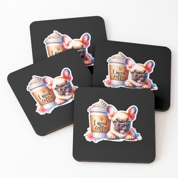 Item preview, "I Need Coffee - Cute Pet Designs for T-Shirts, Stickers & More" designed and sold by artedigital99.