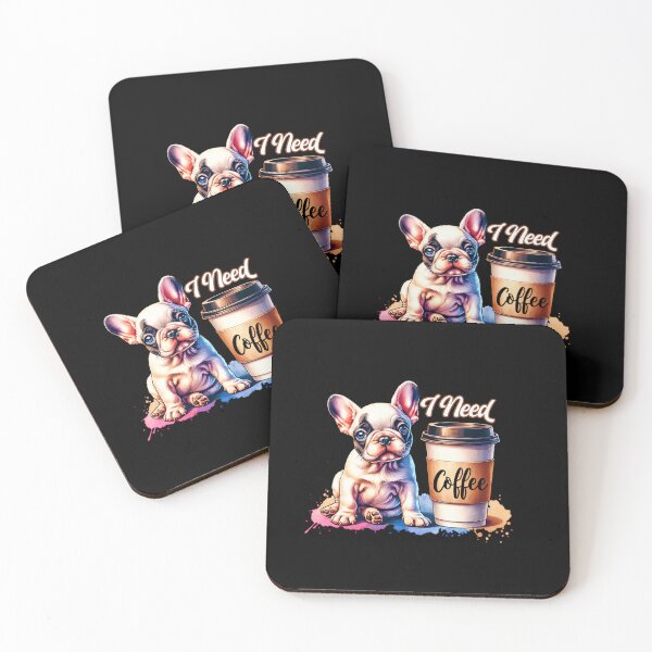 Item preview, I Need Coffee - Cute Pet Designs for T-Shirts, Stickers & More designed and sold by artedigital99.