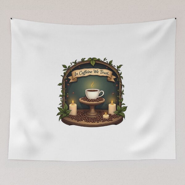 Item preview, Worship Coffee - Holy Grounds: The Sacred Brew of Life designed and sold by BROWNEESHOUSE.