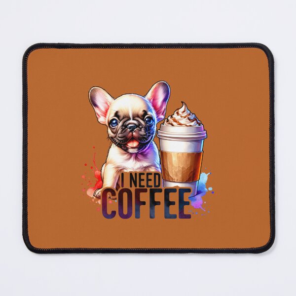 Item preview, I Need Coffee - Cute Pet Designs for T-Shirts, Stickers & More designed and sold by artedigital99.