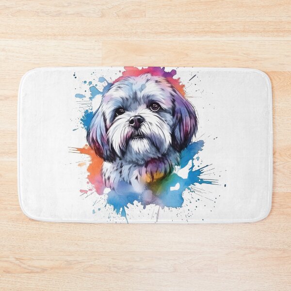 Item preview, Shihtzu | Colorful Watercolor Design #6 designed and sold by MatsurexDesigns.
