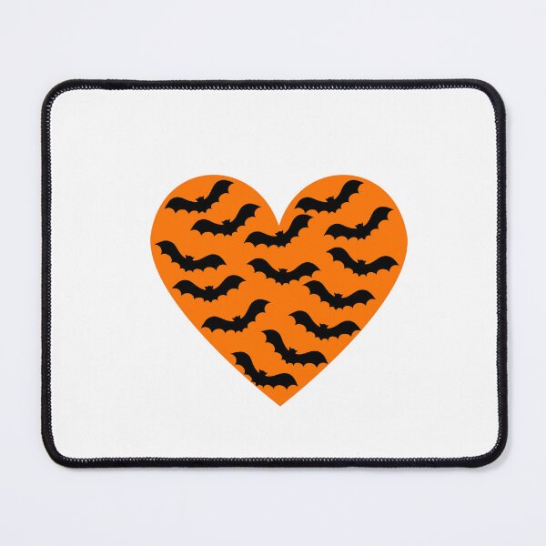 Item preview, Halloween heart: bats in flight designed and sold by Vcartdesing.
