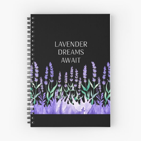 Item preview, Lavender Dreams Await Watercolor Illustration designed and sold by artwaves.