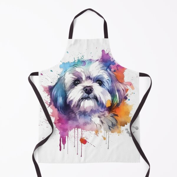 Item preview, Shihtzu | Colorful Watercolor Design #7 designed and sold by MatsurexDesigns.