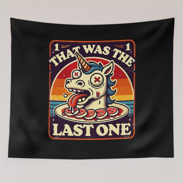 Item preview, Funny Unicorn Saying Dark Humor Funny designed and sold by LuminOrb.