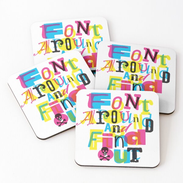 Item preview, Font Around And Find Out designed and sold by fobbery.