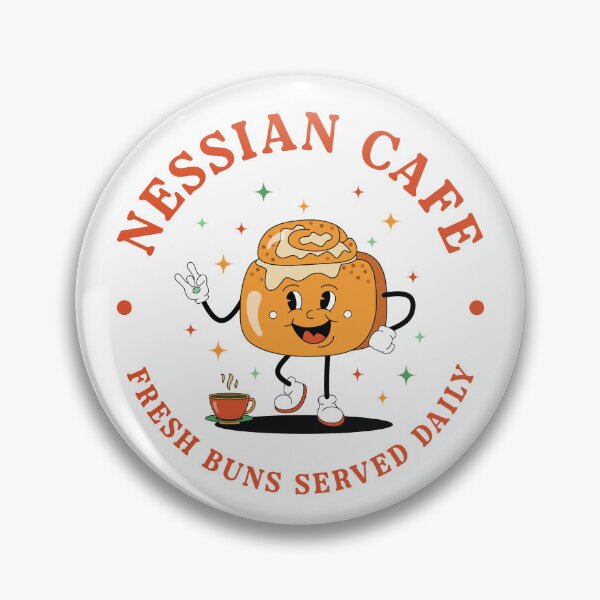 Item preview, Nessian Cafe Fresh Buns Served Daily - ACOTAR ACOSF Nesta Cassian SJM Merch designed and sold by GoodBookThreads.