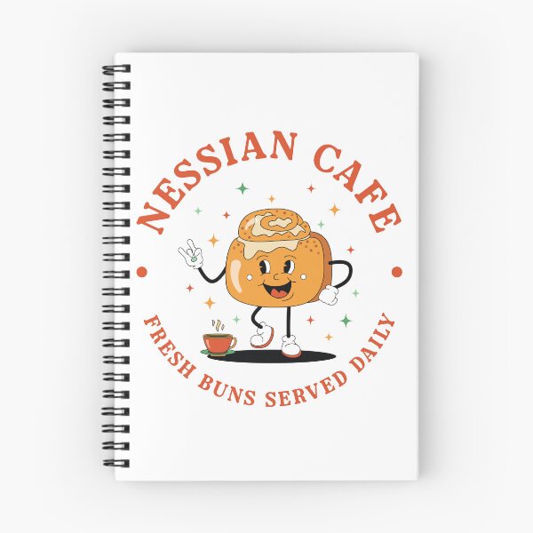 Item preview, Nessian Cafe Fresh Buns Served Daily - ACOTAR ACOSF Nesta Cassian SJM Merch designed and sold by GoodBookThreads.