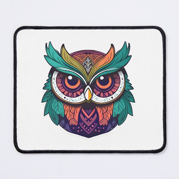 Item preview, Owl Tribal Colorful designed and sold by Cannaxes Studio.