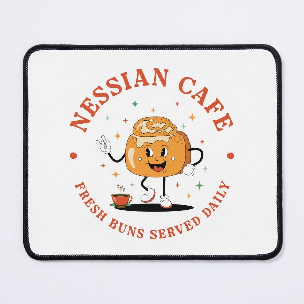 Item preview, Nessian Cafe Fresh Buns Served Daily - ACOTAR ACOSF Nesta Cassian SJM Merch designed and sold by GoodBookThreads.