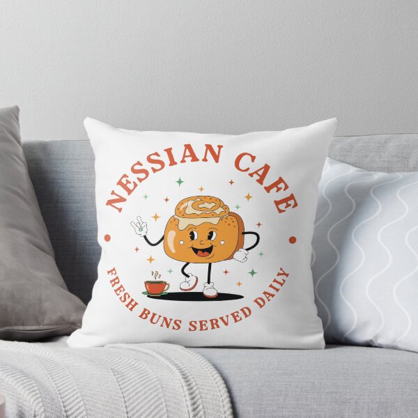 Item preview, Nessian Cafe Fresh Buns Served Daily - ACOTAR ACOSF Nesta Cassian SJM Merch designed and sold by GoodBookThreads.
