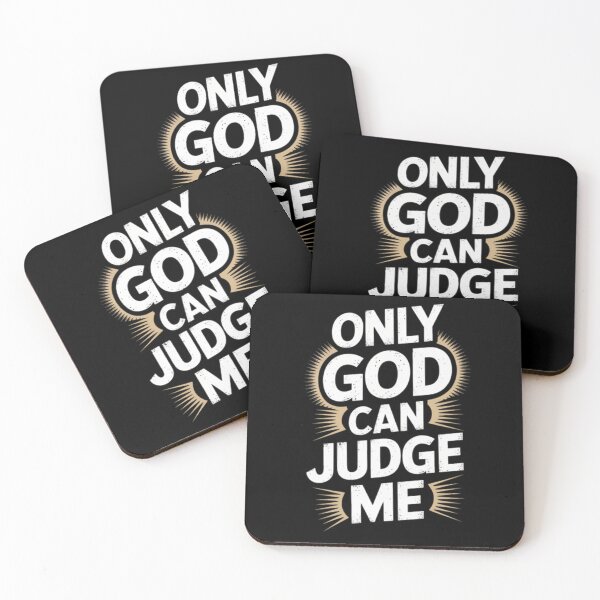 Item preview, Only God can judge me  designed and sold by Coollzone.