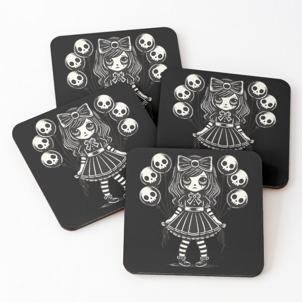 Item preview, Kawaii Goth Girl Dark Gothic Design designed and sold by LuminOrb.